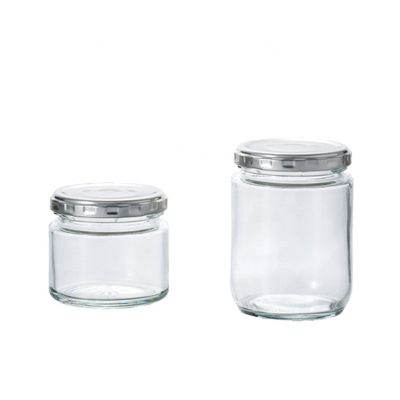 Wholesale 150ml 250ml glass jar round glass honey jar 