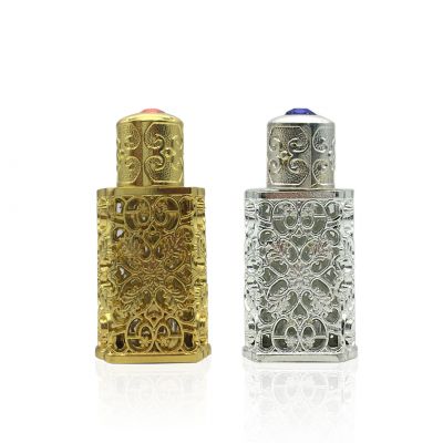 3ml European Style Openwork Carving Classic Luxury Essential Oil Bottle Wholesale 