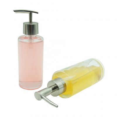 180ml foaming soap pumps bottles 370ml soaps foam pumps bottles cylindrical glass bottles with pumps 