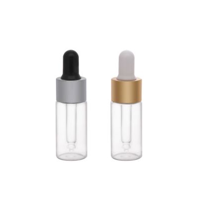 10ml Transparent clear essential oil dropper bottle 