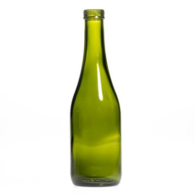 New 300ml 10 oz Round Green Burgundy Liquor Bottles Empty Glass Red Wine Bottle Wholesale 