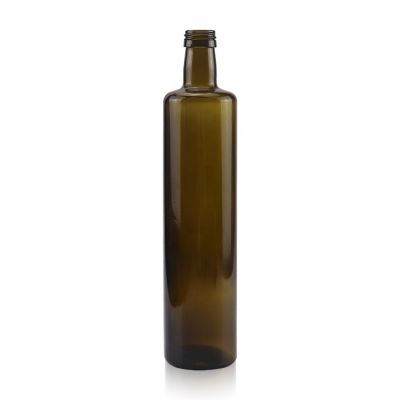 Wholesale 750ml Round Amber Glass Bottle For Olive Oil Sunflower Oil Or vinegar 