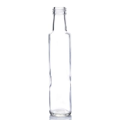 8.5OZ clear Dorica olive oil glass bottle 