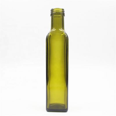 cooking 250ml 500ml 750ml 1000ml stocked clear flint green square round rapeseed sunflower glass 500ml olive oil bottle 