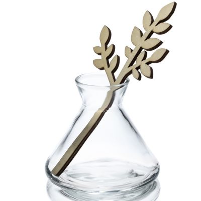2020 New Red Wine Glass Dispenser Bottle Decanter Hourglass Shape 250ml Aroma Glass Reed Diffuser Bottle 