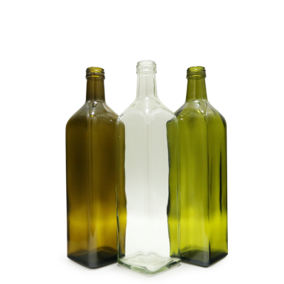 Aluminum Screw cap empty glass bottle 250ml-1000ml with 30cm height 