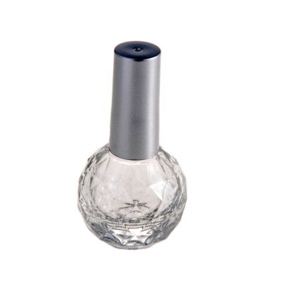 Wholesale Private Label Mini Diamond Shape 20ml 30ml Empty Nail Polish Containers 