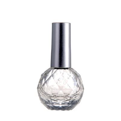 Custom Made 5ml-15ml Glass Empty Nail Polish Bottle with Brush 