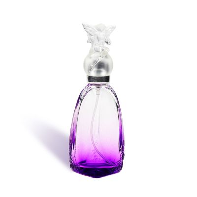 50ml Excellent Design Series Angel Elf Shaped Cap Glass Perfume Bottle Lucky Elf Eau De Toilette Bottles 