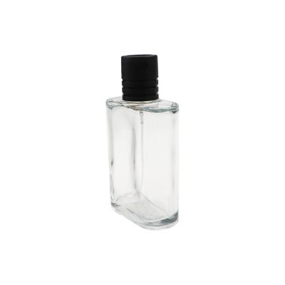 100ml empty rectangle glass perfume bottle 
