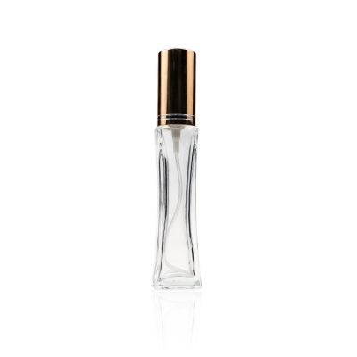 Transparent 25ml with Plastic Cap Glass Perfume Bottle 