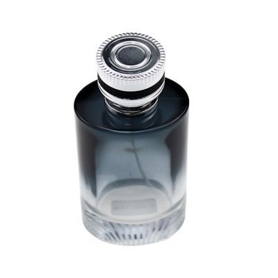 Custom Logo Clear Empty Perfume Glass Bottle 