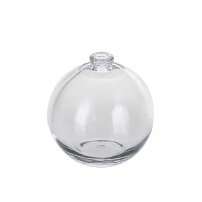 Trade Assurance! wholesale 109ml clear glass perfume bottles round shape