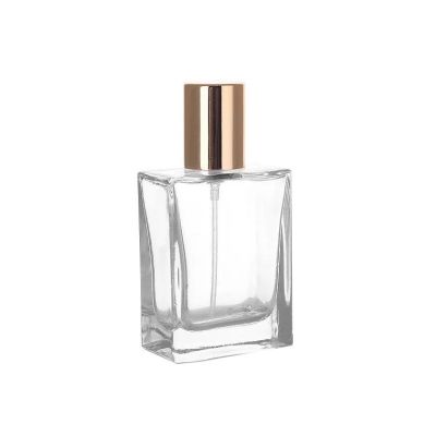 Luxury Packaging Perfume use clear empty glass spray bottle 30ml 50ml 100ml 