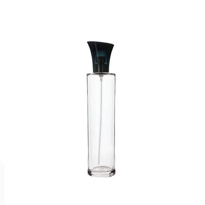 Customized 30ml 50ml 100ml cylinder glass perfume bottles wholesale 