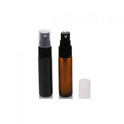 Mini small glass perfume spray bottle 10ml with mist sprayer