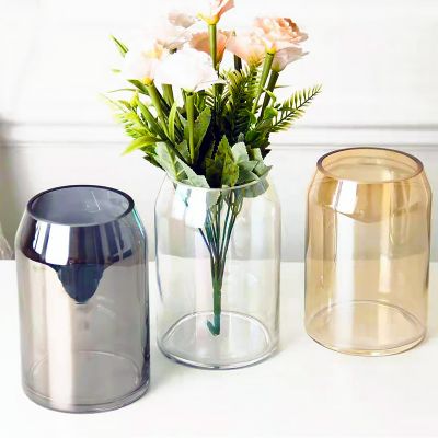 For Flower Arrangement Nordic Minimalist Galvanized Flower Glass Vase 