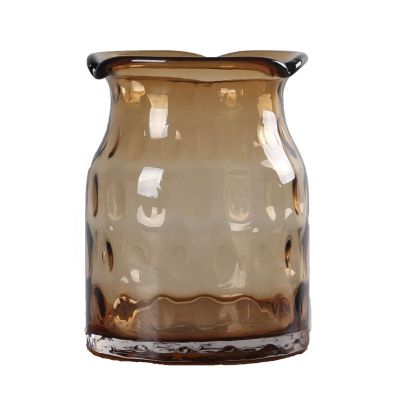 wholesale Home decor cheap crystal glass vase 