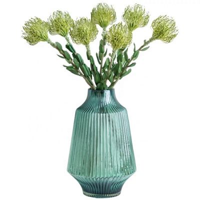 Tabletop Vase Function wholesale pedestal glass vase 