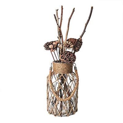 Decorative decor vintage Dried Flowers Vase for decorations 