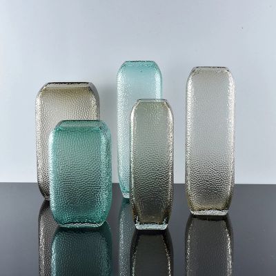 Wholesale Colorful Glass Vase Decoration Living Room Desktop Decoration Crafts Office Interior Decoration Home Decor 