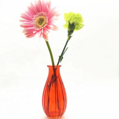 colour glass vase for flower