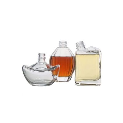 Factory Price Food Grade Small Capacity 300ml Glass Bottle Mini Bottle 