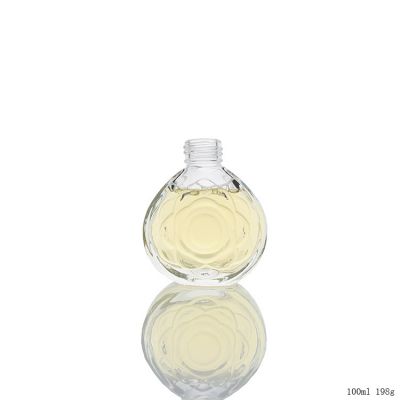 China Supplier 100ml 150ml Mini Crystal Glass Alcohol Bottle Small Vodka Bottle 