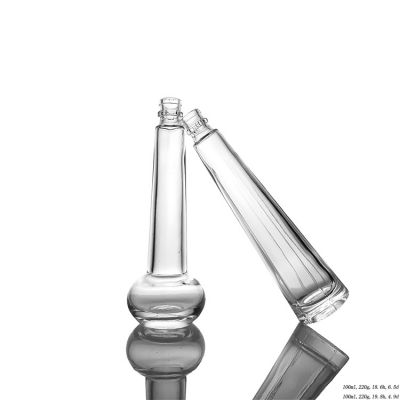 Custom Design 100ml Mini Clear Glass Spirit Bottle Wine Bottle 