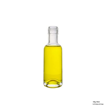 Wholesale Super Flint Glass Vodka Bottle Mini Liquor Bottles With Screw Lid