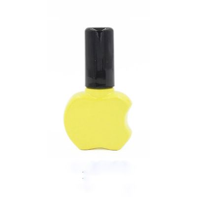 10ml 15ml Apple Shape New Design Nail Polish Bottle For Cosmetics 