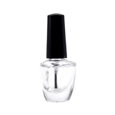 10ml clear empty nail polish bottle for gel nail polish with brush 