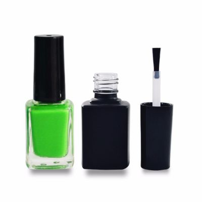 12ml Black High Quality Glass Nail Polish Bottle Top Quality Bottle 