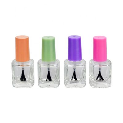 Empty Wholesale Non Toxic Glass 12ml Nail Polish Bottle Remover