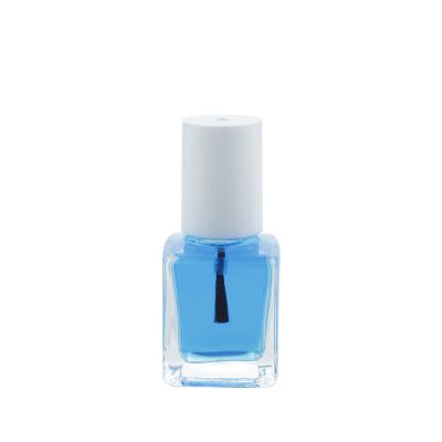 Empty Nail Polish Glass Bottle With Brush Nail Oil Dispensing Bottle 