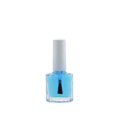 7ML Unique Glass Bottle Empty Nail Polish Bottle With Brush 