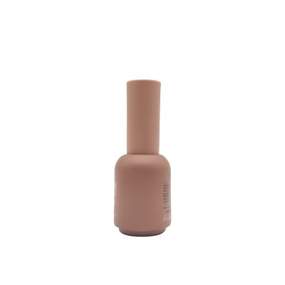 hot sale 15ml cosmetic glass uv nail polish bottle 