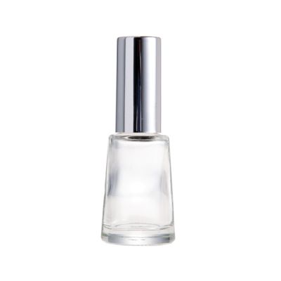bulk produce glass small 5ml 6ml 8ml 10ml 12ml nail polish bottle nail polish container with brush and silver caps 