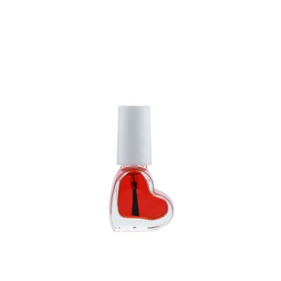 5ml Heart Shaped Nail Polish Bottle Unique Shaped Glass Bottles 