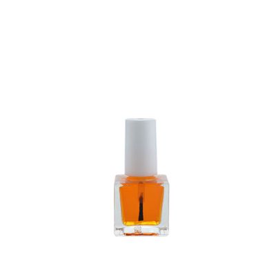 Thickened Bottom Nail Polish Bottle Empty Glass Bottle With Brush 