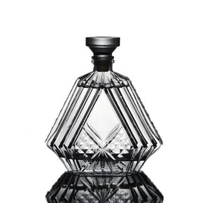 500ml Clear Liquor/Spirits/Vodka/Whisky/Brandy/Wine Glass Bottle 