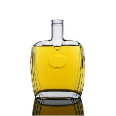 600ml liquor glass bottle for XO vodka 