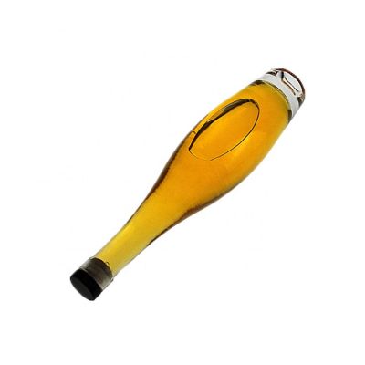 wholesale 375ml empty clear glass bottles for wine vodka 