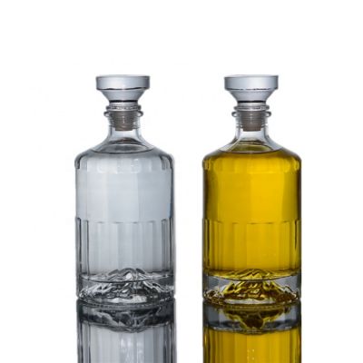 500ml empty glass tequila bottle in stock