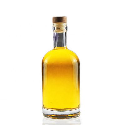 750ML vodka glass bottle with cap 