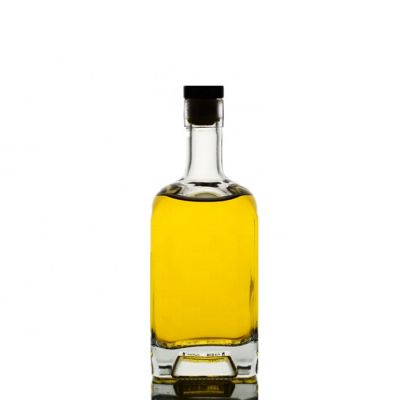 china bottle manufacturer 500ml square glass bottle 