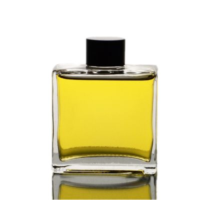 Hot sale alcohol french square glass bottle 125ml liquor 