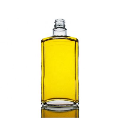 400ml Empty square spirit glass liquor bottle 