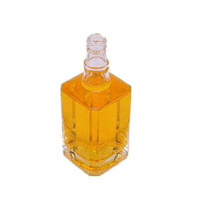 500ml long neck square rectangle glass bottles