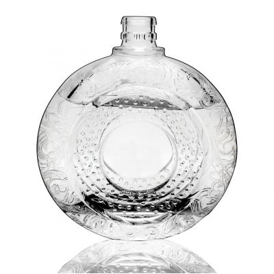 Ice Cracked Effect Craft Gin Bottles Cracked Liquor Bottles 
